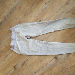 Gymshark Flex Legging Mid Rise Purple and Light Grey